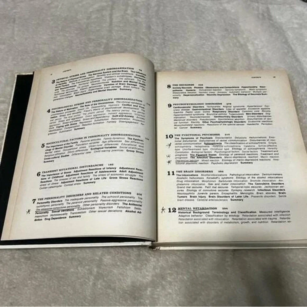 The Disorganized Personality 2nd Edition George W Kisker Vintage Textbook 1972